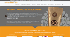 Desktop Screenshot of naturwaren.fr
